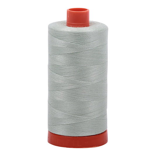Mako Cotton Thread Solid 50wt 1422 yard spool Platinum   A1050-2912