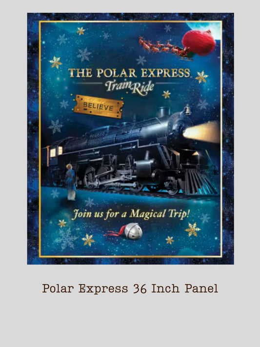 Preorder April 2027: The Polar Express 36" Panel 15480-54