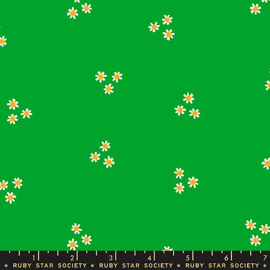 Flowerland by Melody Miller of Ruby Star Society Posies Verdant RS0071-13 Cotton Woven Fabric