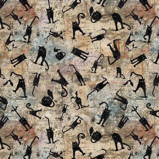 Preorder June 2026: Scary Spice Sepia Scaredy Cats 8824-34 by Funny Girl