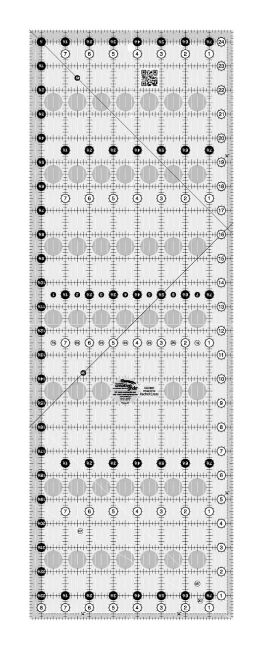 Quilt Ruler 8.5” x 24.5” CGR824