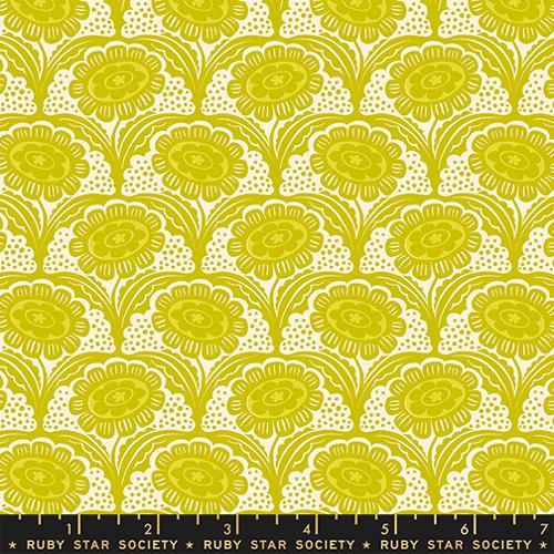 Preorder October 2026: Ink Shop Scallop Flower Pistachio RS2140 11 by Sarah Watts of RSS