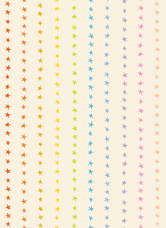Preorder Apr 2027: Daisy Days Starry Stripe Multi Natural RS4175 11 by Alexia Abegg of RSS
