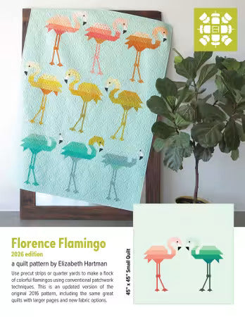 Elizabeth Hartman Patterns Florence Flamingo 2026 Edition EH093