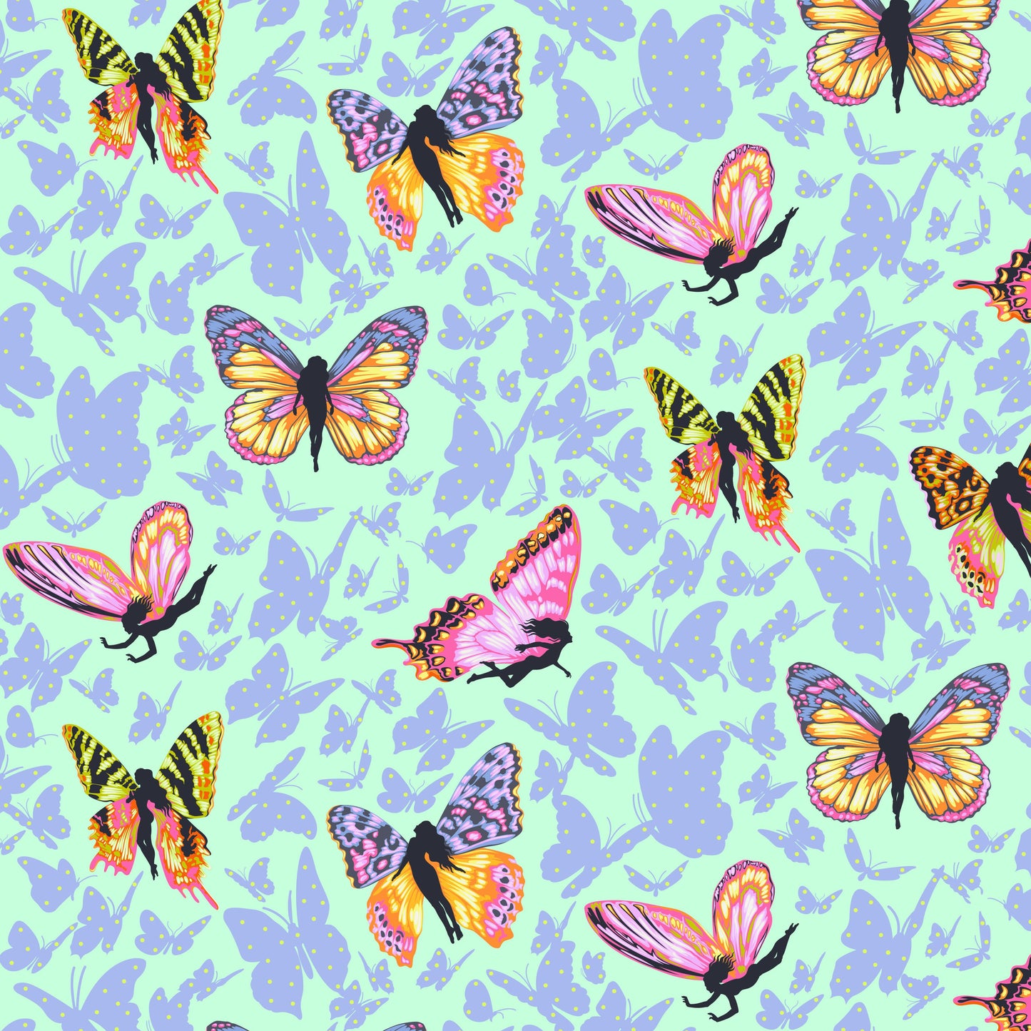 Preorder October 2026: Legendary Tula Pink Fairy Godmother PWTP283.Stardust Fabric