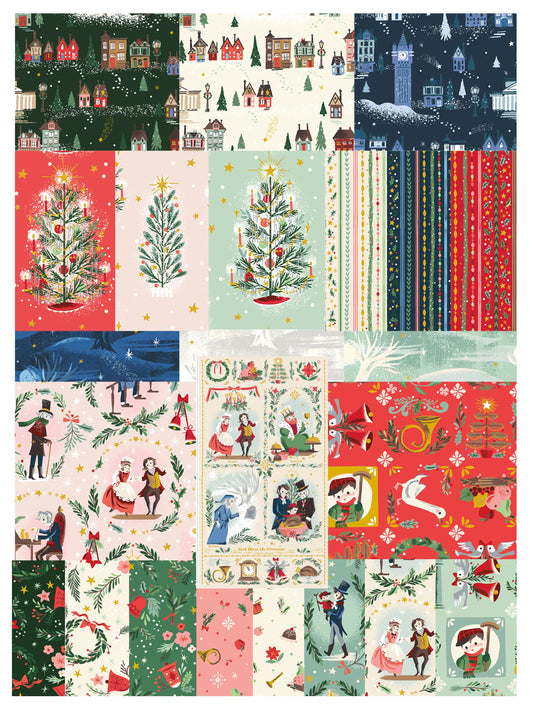 Preorder May 2027: Carol FY Bundle of 24 Prints Plus a 24" Panel by Jill Howarth