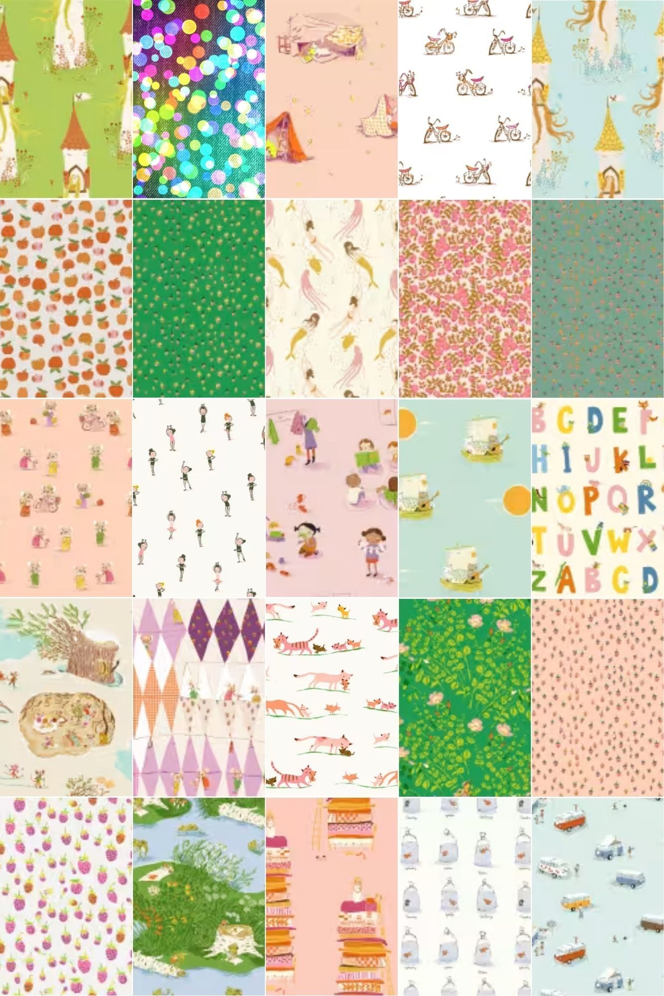 Preorder July 2026: Heather Ross Favorites FY Bundle of 27 Prints by Heather Ross