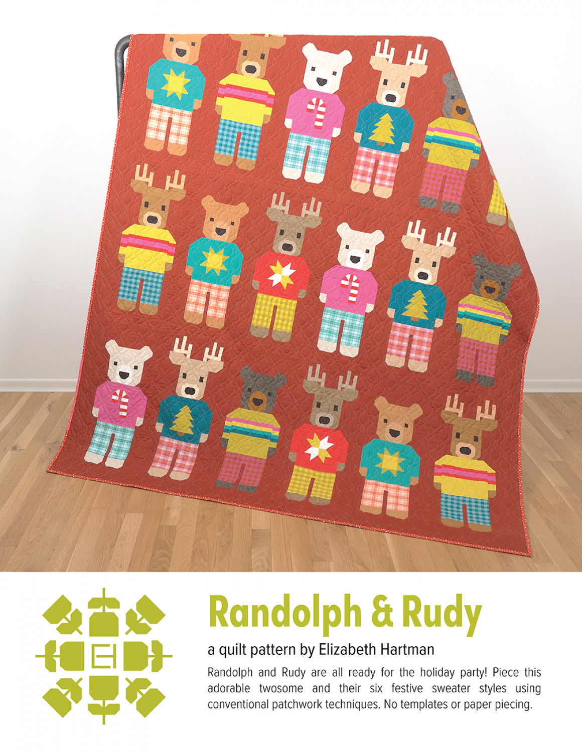 New Arrival: Randolph & Rudy by Elizabeth Hartman Quilt Pattern EH078