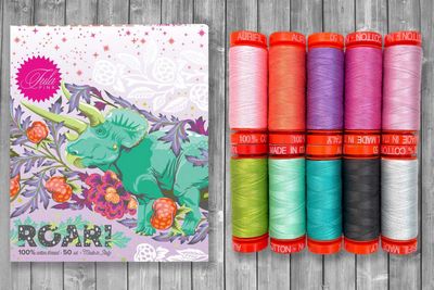 Roar! by Tula Pink Auriful Thread set TP50RC10