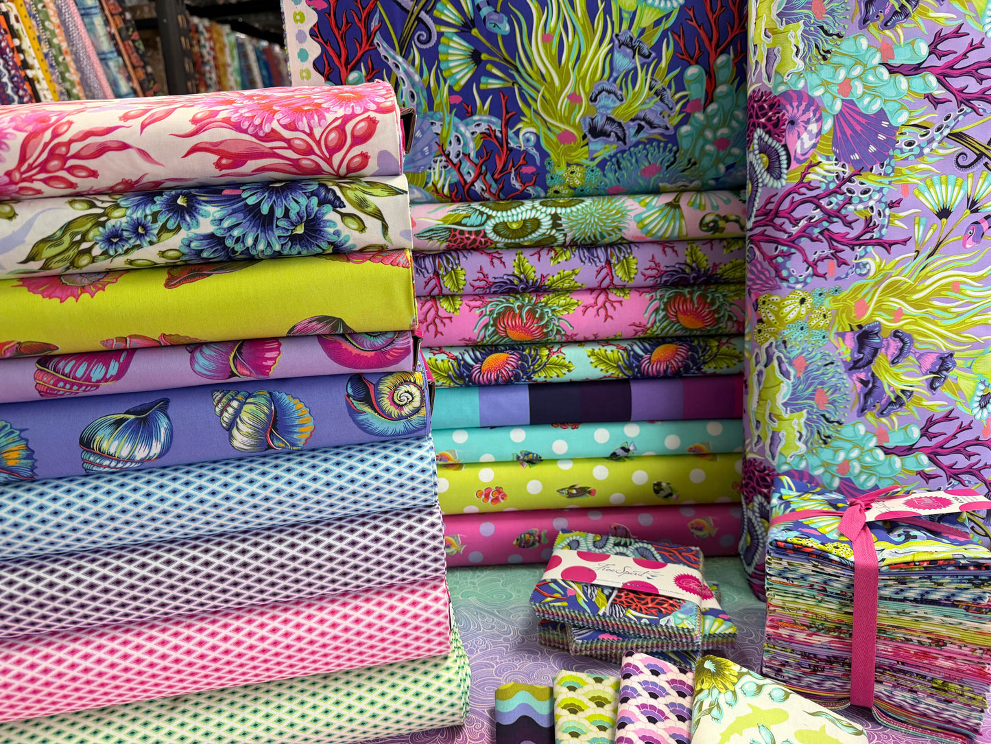 Floral Reef FY Bundle of 25 Fabric by Tula Pink