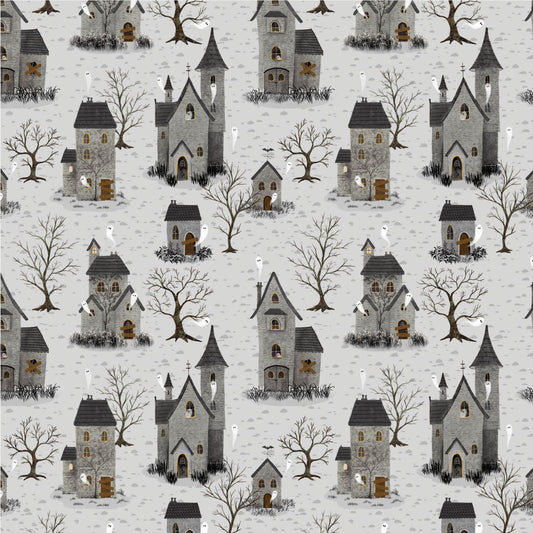 Preorder April 2027: Spooky Estate Spooky Estates Grey 55864-4 by Katherine Quinn