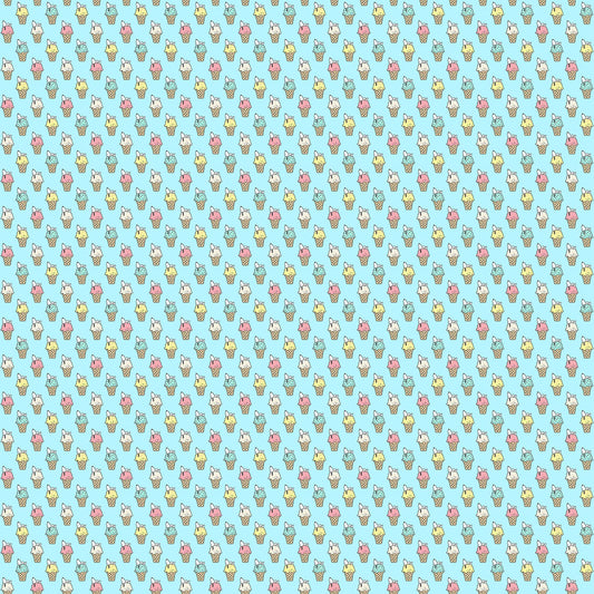 Preorder Feb 2027: Peanuts Beach Vibes Ice Cream Blue P1039-40