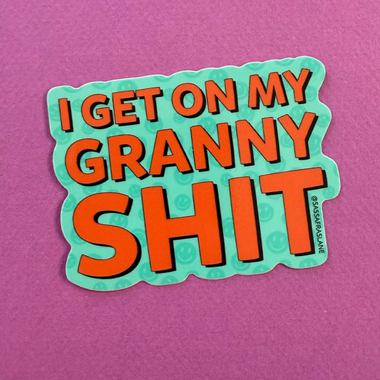 Granny Sh!t Stickers SASSSTICK-GRAN