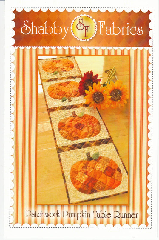 Patchwork Pumpkin Table Runner SF48568 by Jennifer Bosworth