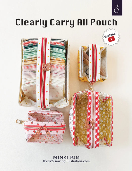 Clearly Carry All Pouch Pattern SI-BP23