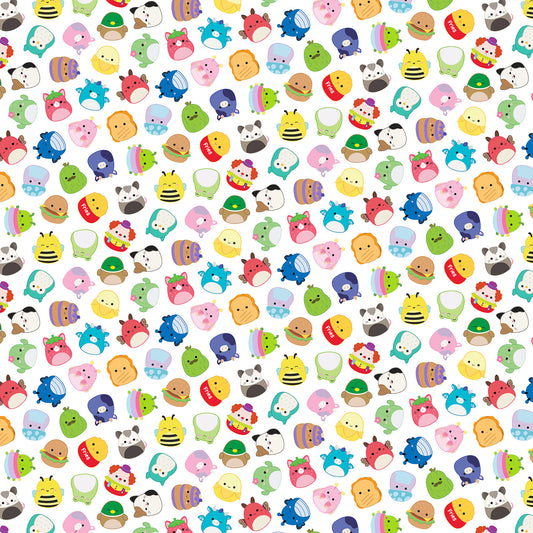 PREORDER ITEM - EXPECTED DECEMBER 2025: Licensed Squishmallows SQ1002-10 Cotton Woven Fabric