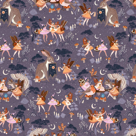 PREORDER ITEM - EXPECTED MARCH 2026: Fairy Solstice by by Rae Ritchie Multi Fairy Solstice STELLA-DRR3360-MULTI Cotton Woven Fabric