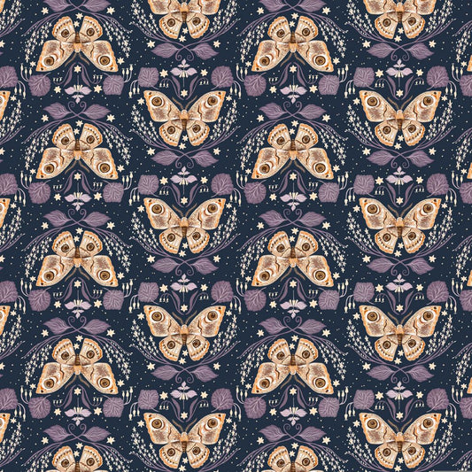 PREORDER ITEM - EXPECTED MARCH 2026: Fairy Solstice by Rae Ritchie Iris Butterfly STELLA-DRR3362-IRIS Cotton Woven Fabric