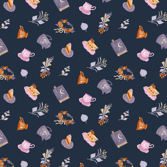 PREORDER ITEM - EXPECTED MARCH 2026: Fairy Solstice by Rae Ritchie Iris Party Time STELLA-DRR3365-IRIS Cotton Woven Fabric