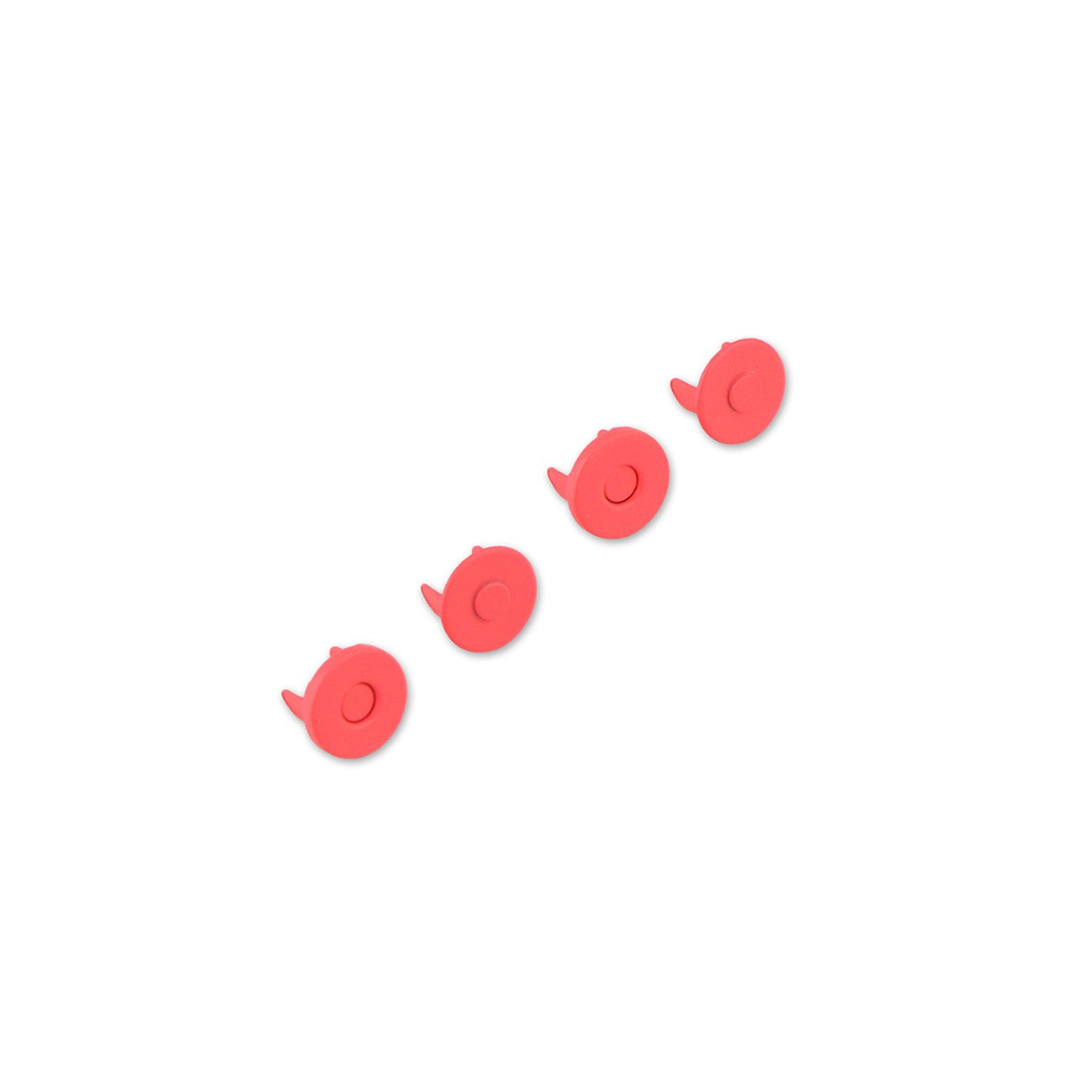 Preorder November 2026: Tula Pink Sallie Tomato: Two Neon Coral 1/2" Magnetic Snaps STS175NC