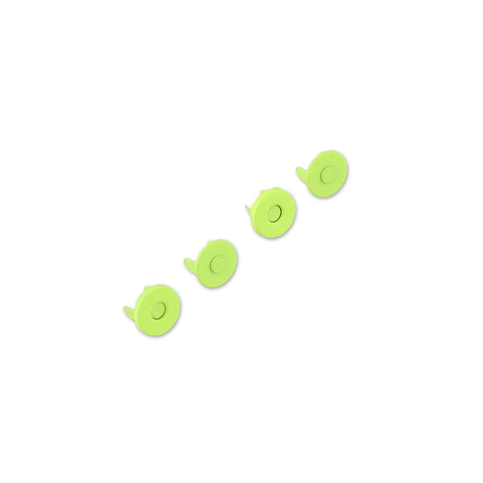 Preorder November 2026: Tula Pink Sallie Tomato: Two Neon Yellow 1/2" Magnetic Snaps STS175NY