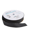 Single Fold Quilt Binding 1/8" Tonal Stripe Black STSFB-48818