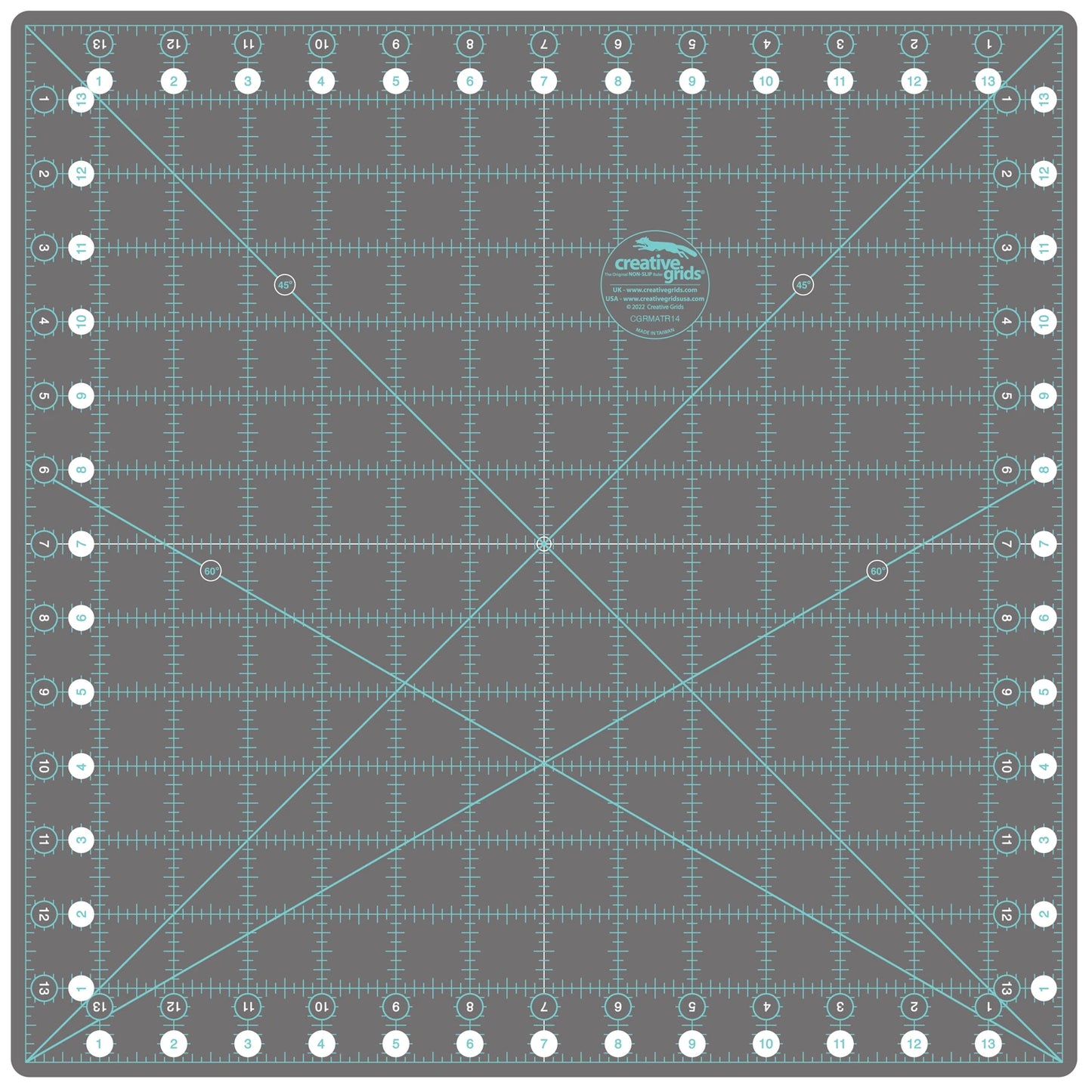 Self-Healing Rotating Rotary Cutting Mat 14in x 14in CGRMATR14