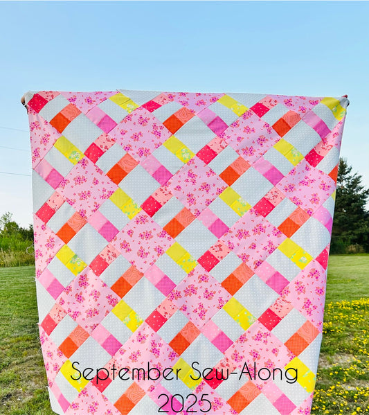Sweet Stitchers Sew-Along September Kits for Bountiful by Busy Hands Tula Pink True Colors Warm