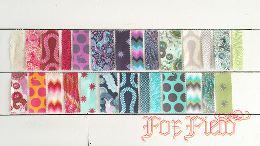 Foxfield by Tula Pink  Foxtrot Dusk  PWTP045.Dusk   Cotton Woven Fabric