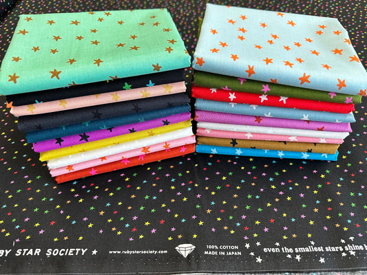 Starry by Alexia Marcelle Abegg of Ruby Star Society Charcoal    RS4109.91 Cotton Woven Fabric