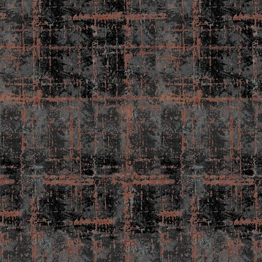 Preorder June 2026: Scary Spice Graphite Rough Plaid 8827-97 by Funny Girl