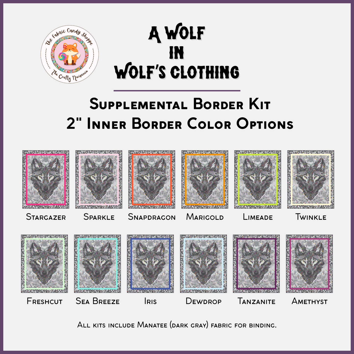 Preorder Dec 2025: A Wolf in Wolf's Clothing Supplemental Border Kit (TFCS Exclusive)