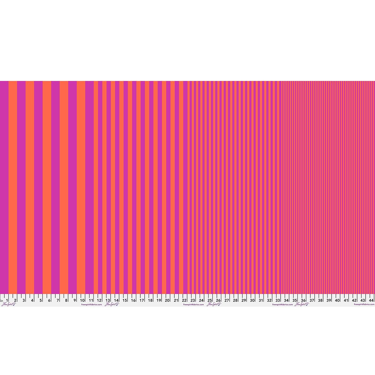 Preorder March 2027: Tula Pink True Colors Sticks and Stones PWTP298.Firecracker