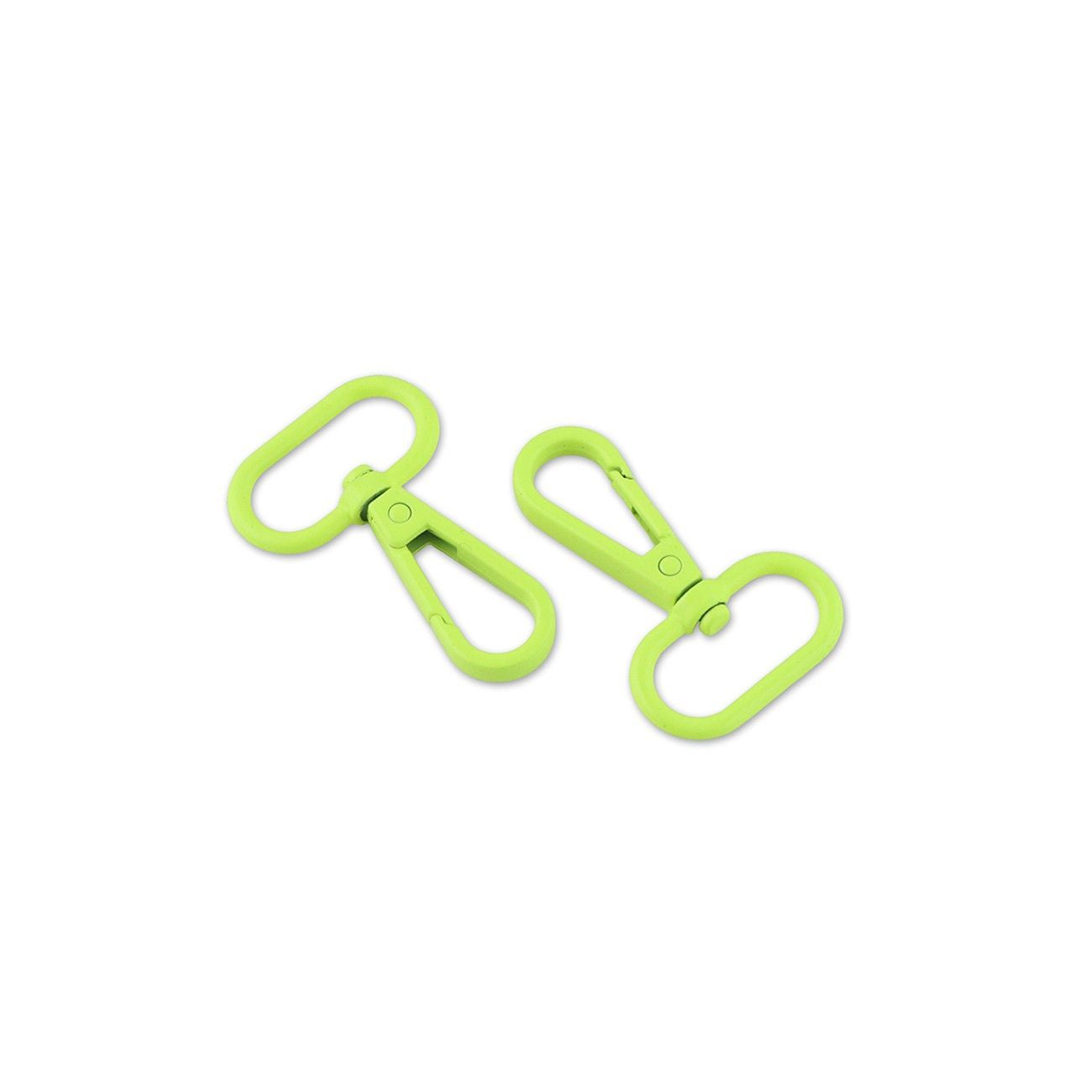 Preorder November 2026: Tula Pink Sallie Tomato: Two Neon Yellow 1" Swivel Hooks STS139NY