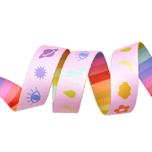 Preorder October 2026: Legendary Charmed Wild Orchid 1" Webbing by Tula Pink