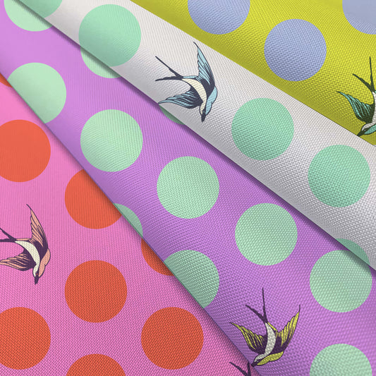 Tula Pink’s New True Colors Widebacks Freefall Enchanted  100% Cotton Sateen Wideback Quilt Backing  QBTP018.ENCHANTED Cotton Woven Wideback