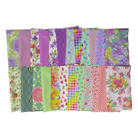 Untamed by Tula Pink 2.5" Strips Bundle of 40 Pieces FB4DRTP.UNTAMED Bundle