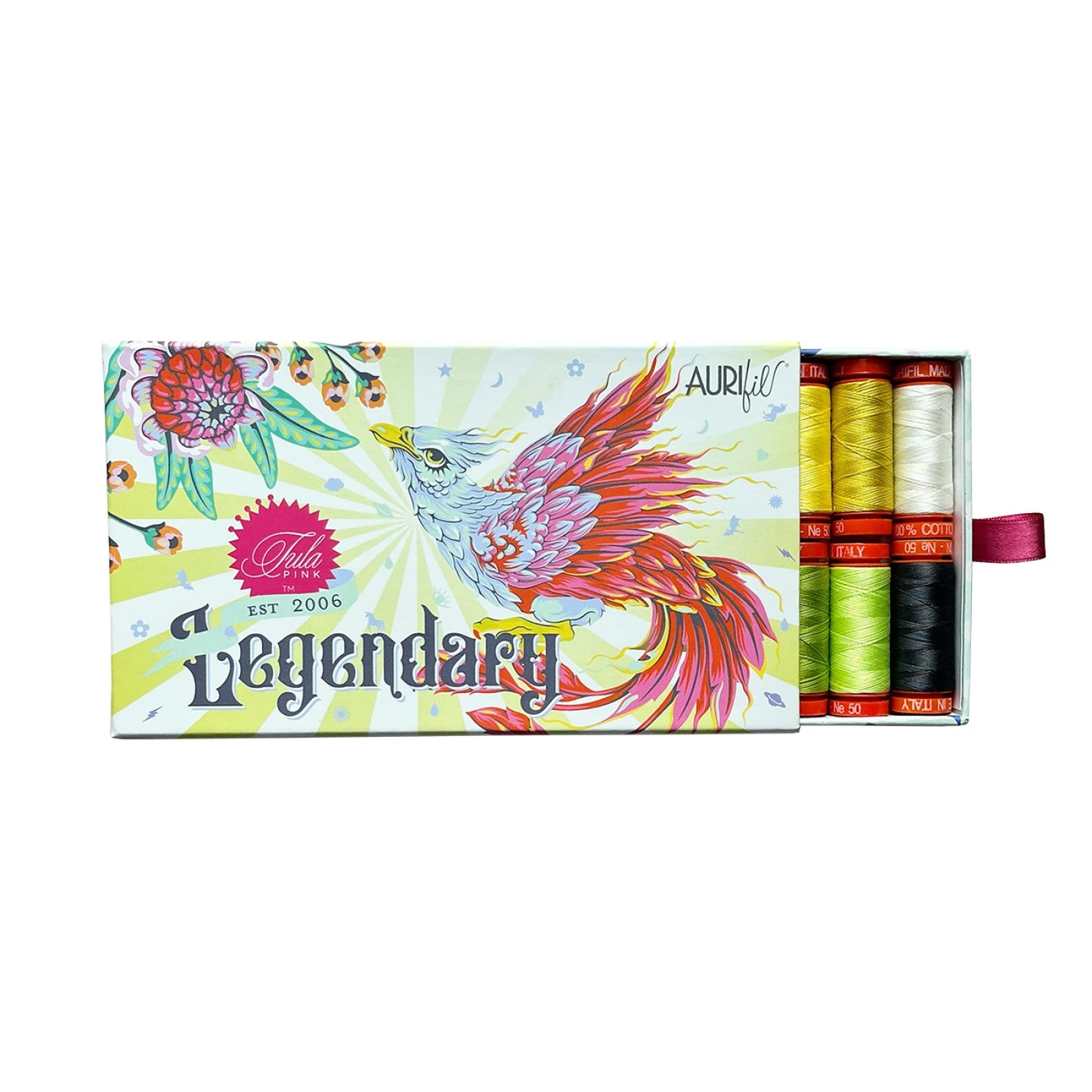 Preorder October 2026: Legendary Tula Pink Aurifil Thread TP50LC20