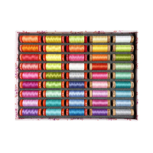 PREORDER ITEM - EXPECTED APRIL: Tula Pink Full Moon Forest Aurifil Thread Collection   TPFMF45