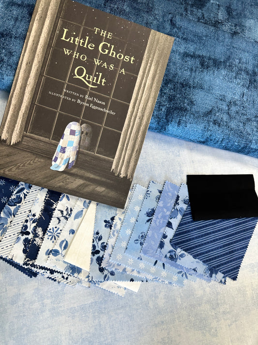 The Little Ghost Quilt Kit  Create a 31.5” x 40.5” quilt to complement the stories!