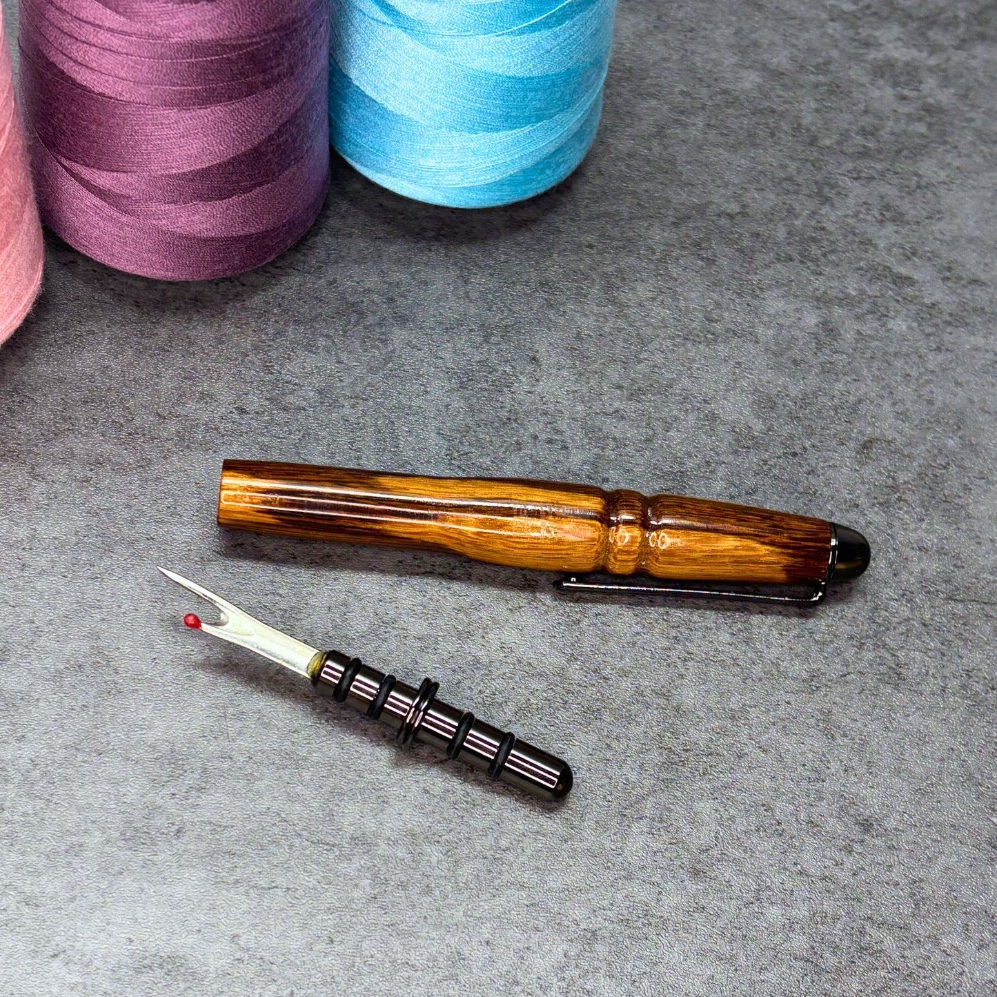 Seam Ripper Wood Gunmetal by Fetch Woodcrafts