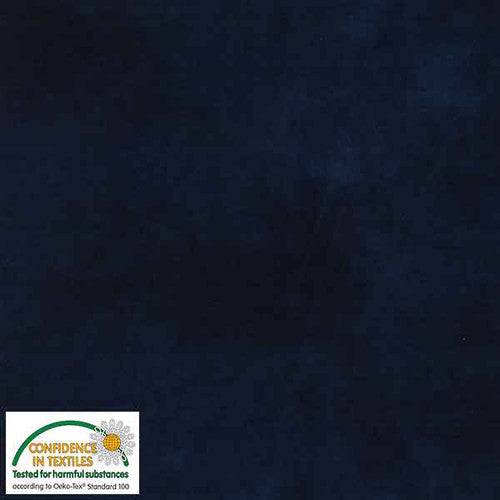 Quilters Shadow Tone on Tone blender Navy/Black    4516-608 Cotton Woven Fabric