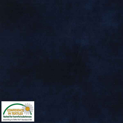 New Arrival: Quilters Shadow Tone on Tone blender Navy/Black    4516-608 Cotton Woven Fabric