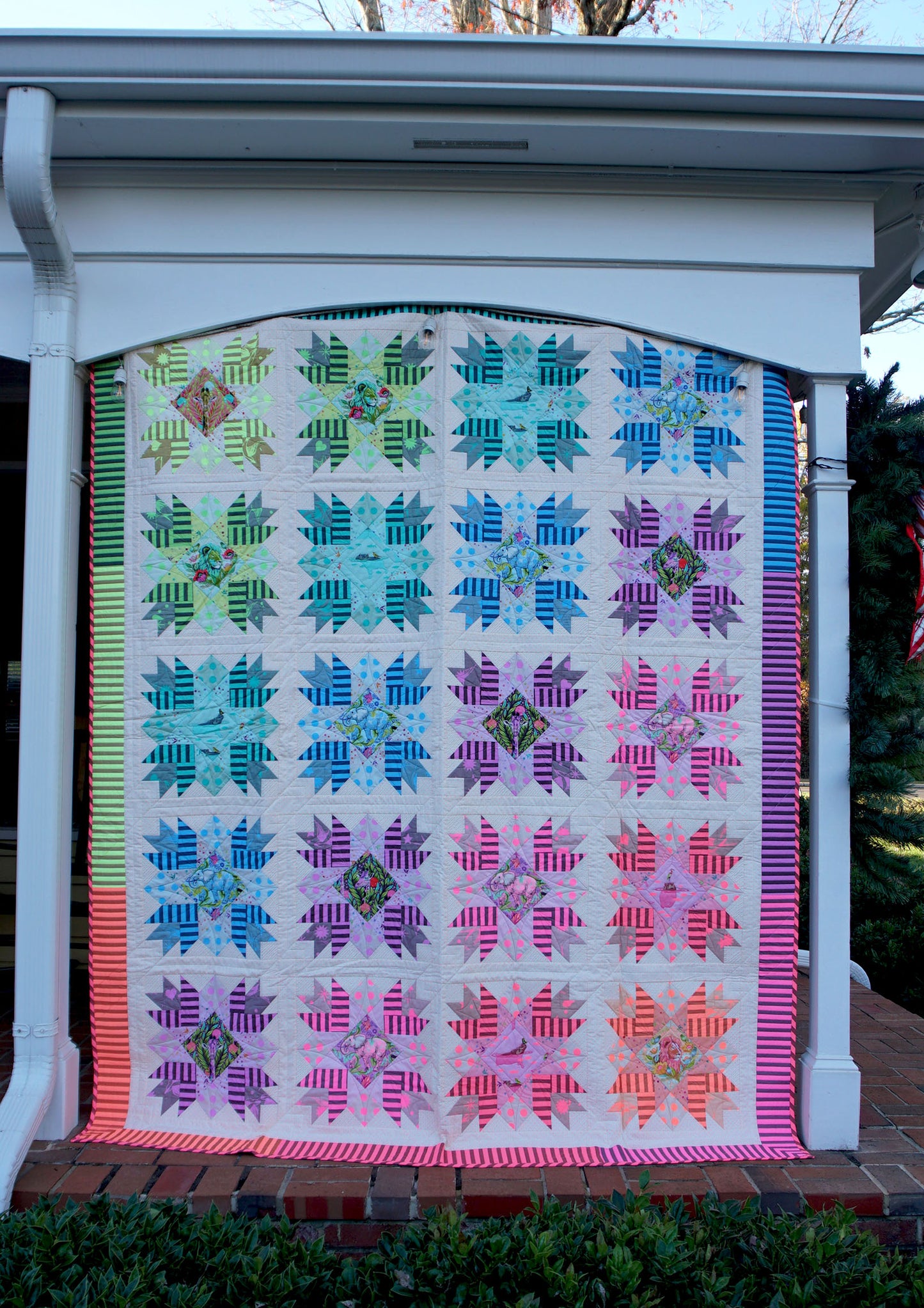 Everglow by Tula Pink Sparkler Quilt Kit USA Shipping included in price