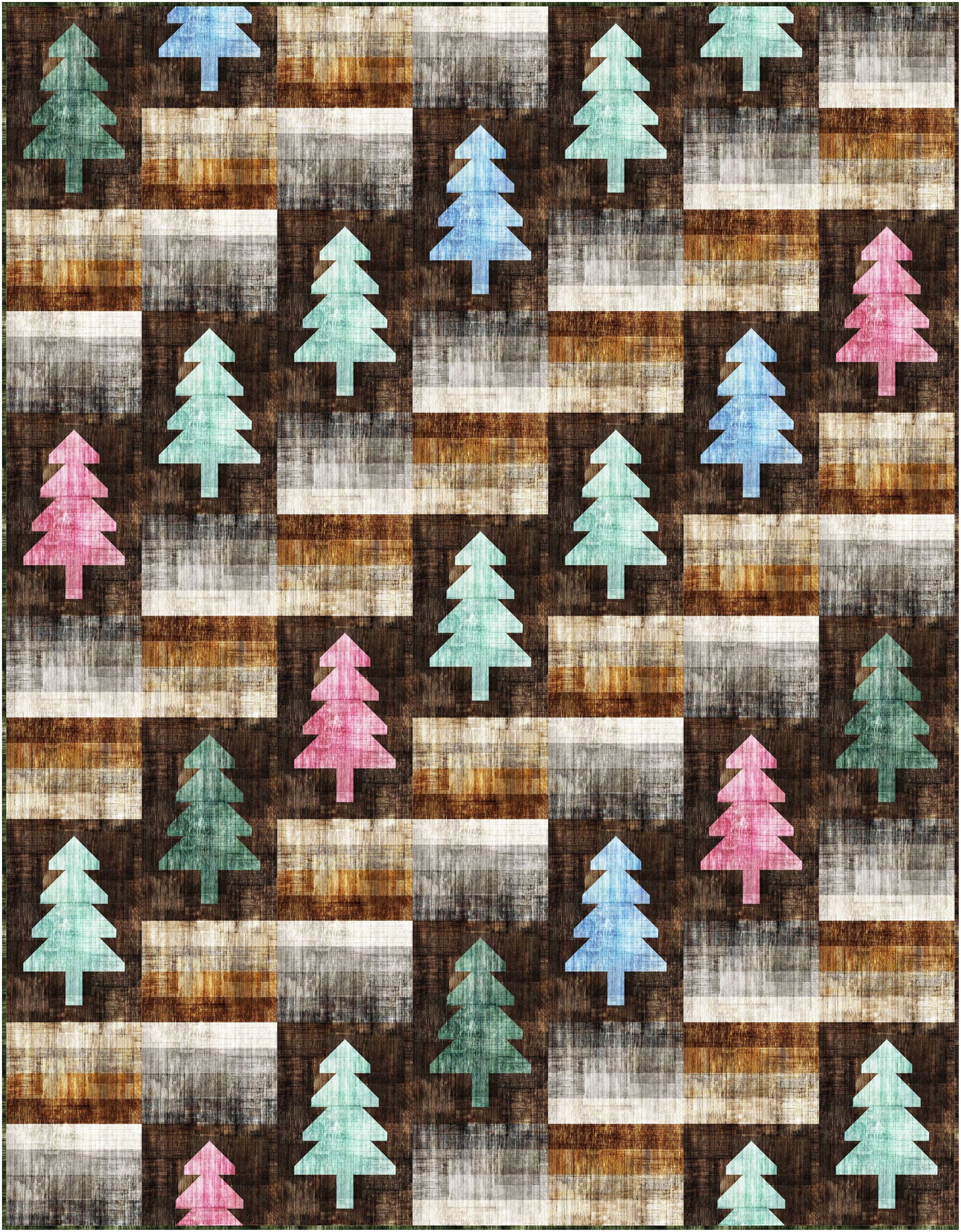 Tree-mendous Quilt Pattern by Wendy Sheppard