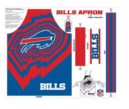 Preorder Dec 2026: NFL Buffalo Bills Panels 70666-D