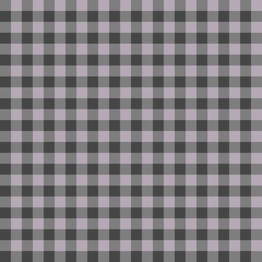 Preorder June 2026: Haunted Acre Wood Check Purple 9131-59 by W. A. Dodge