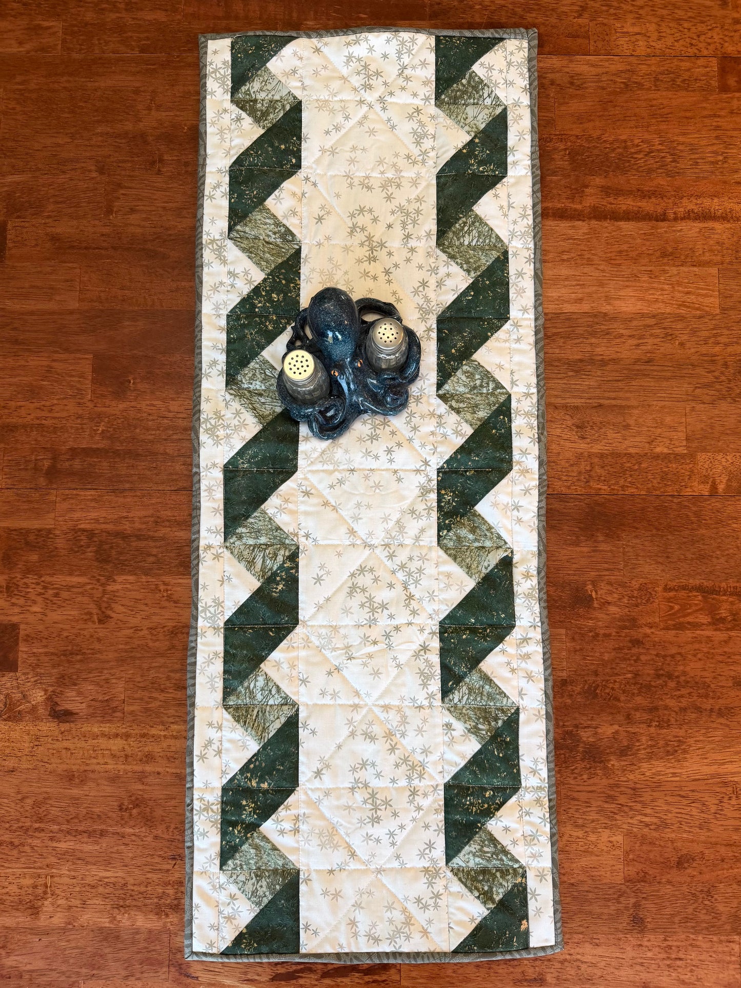 Twister Table Runner complete Kit featuring Tranquility