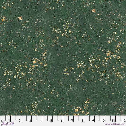 Tim Holtz Eclectic Element Palette Vintage Green PWTH269.GREEN Cotton Woven Fabric