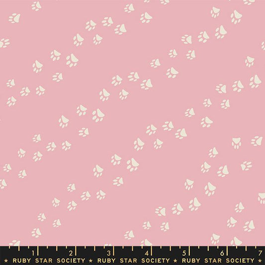 Dog Park by Sarah Watts of Ruby Star Society Wander Paw Lavender    RS2099-12 Cotton Woven Fabric